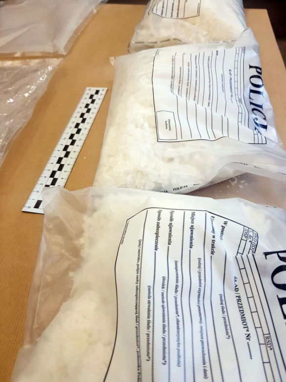 U 25-latka znaleziono 3 kilogramy mefedronu