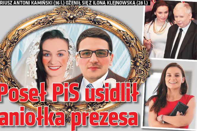 Poseł PiS usidlił aniołka prezesa