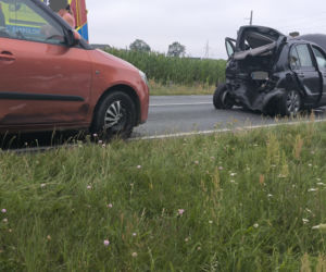 Wypadek na obwodnicy Święciechowy