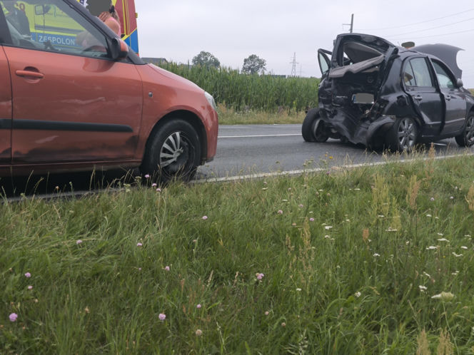 Wypadek na obwodnicy Święciechowy