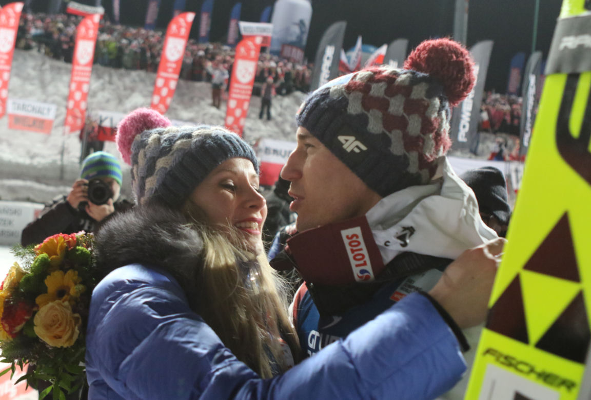 Kamil Stoch i Ewa Bilan-Stoch