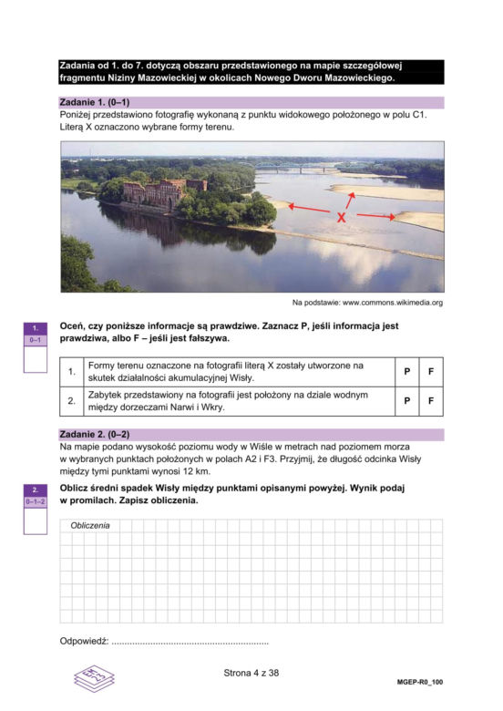 Matura próbna 2025: geografia. Arkusze CKE i odpowiedzi. Poziom rozszerzony [Formuła 2023]