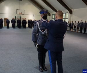 Nowi policjanci na Warmii i Mazurach. Będą służyć w całym regionie