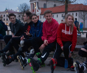 Rowerzyści i rolkarze razem! Referendalna Masa Krytyczna