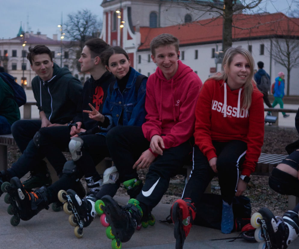 Rowerzyści i rolkarze razem! Referendalna Masa Krytyczna