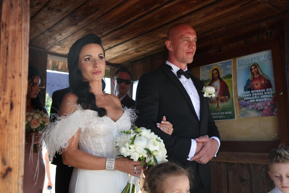 Michał Cieślak zdobył pas mistrza i wziął ślub