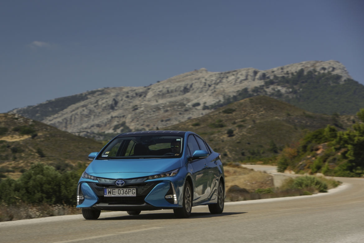 Toyota Prius Plug-in Hybrid na Rodos