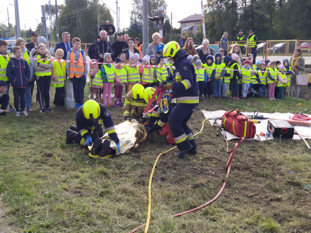 ZOBACZ ZDJĘCIA z akcji "Bezpieczny przejazd" w Koszewnicy, w gminie Kotuń - 15.09.2022