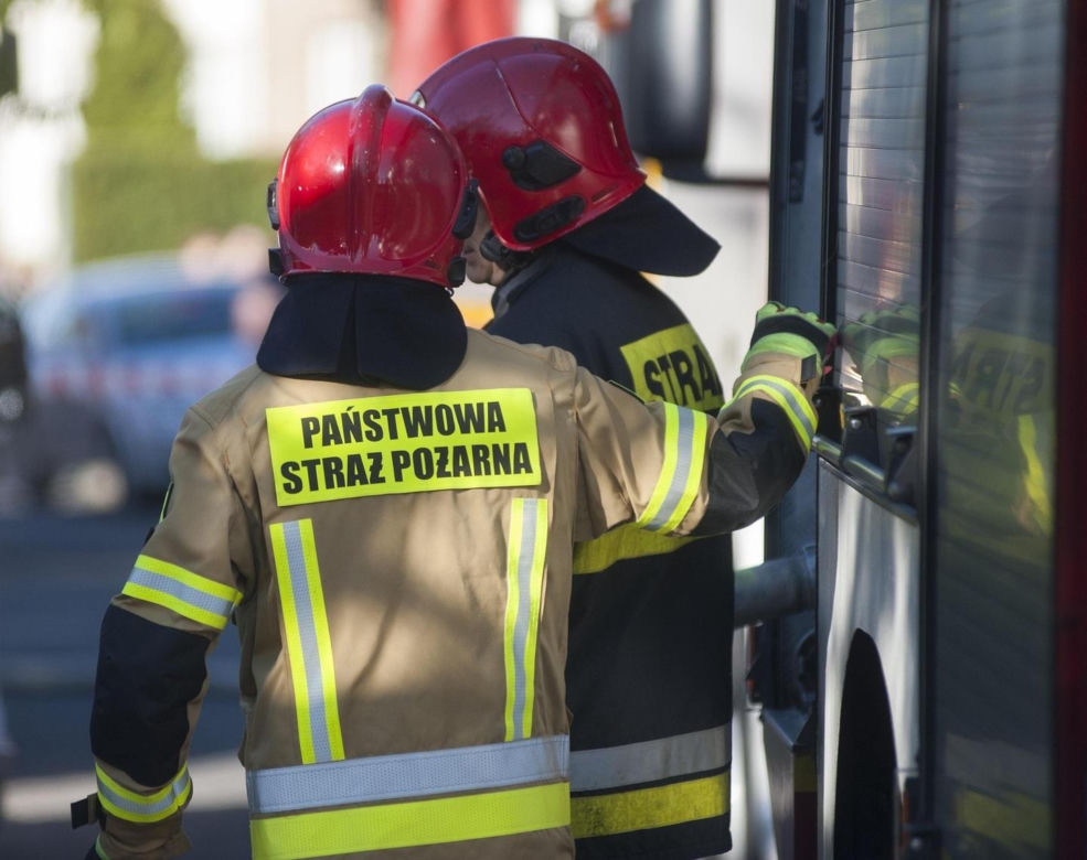 Pożar domu Myszków