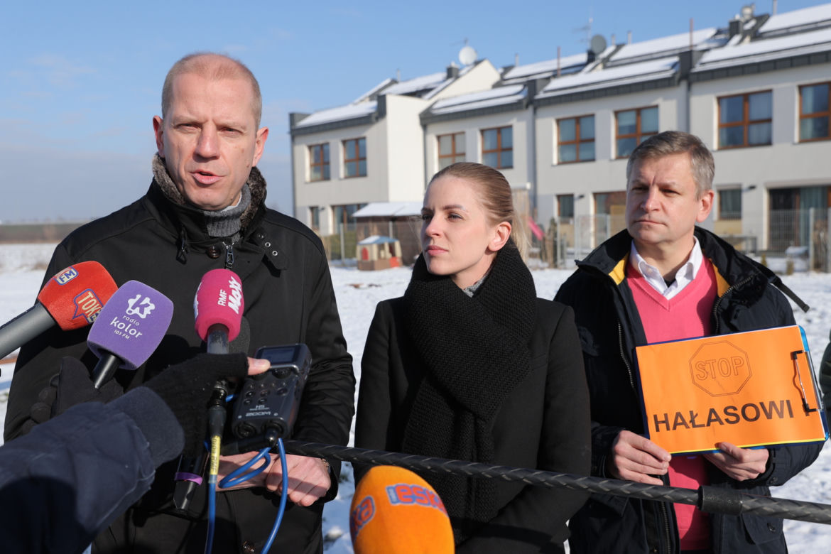 Południowa Obwodnica Warszawy wciąż dudni. Interweniują radni i posłanka 