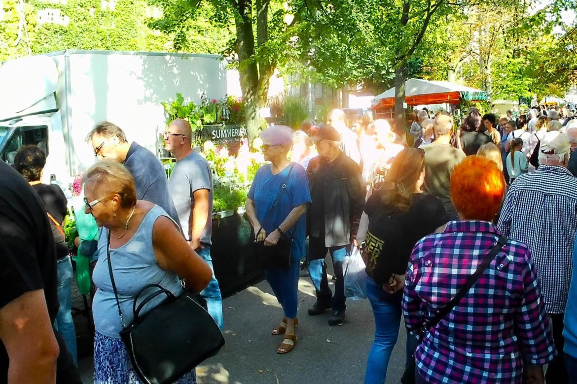 Kiermasz ogrodniczy na Wałach Chrobrego