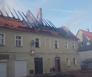 Pożar w Piławie Górnej