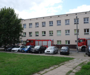 Ewakuacja szkoły na Targówku
