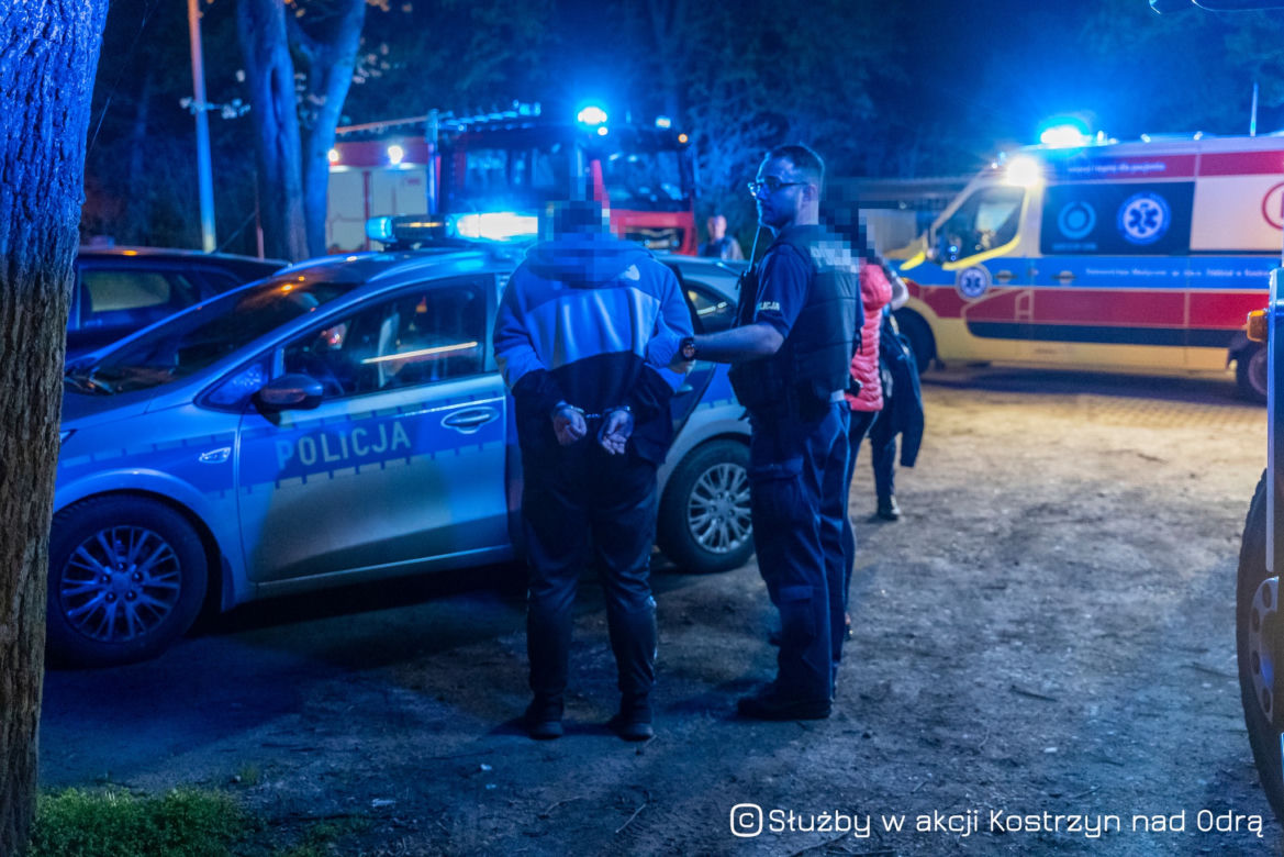 Wypadek w Kostrzynie nad Odrą