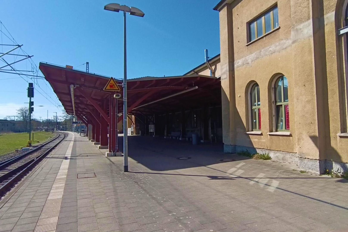 Dworzec kolejowy w Pasewalku