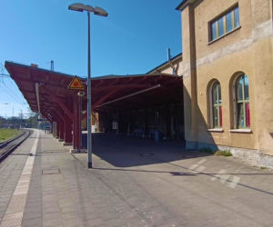 Dworzec kolejowy w Pasewalku