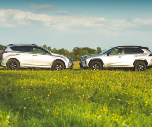 Toyota RAV4 piąta generacja & Toyota RAV4 czwarta generacja