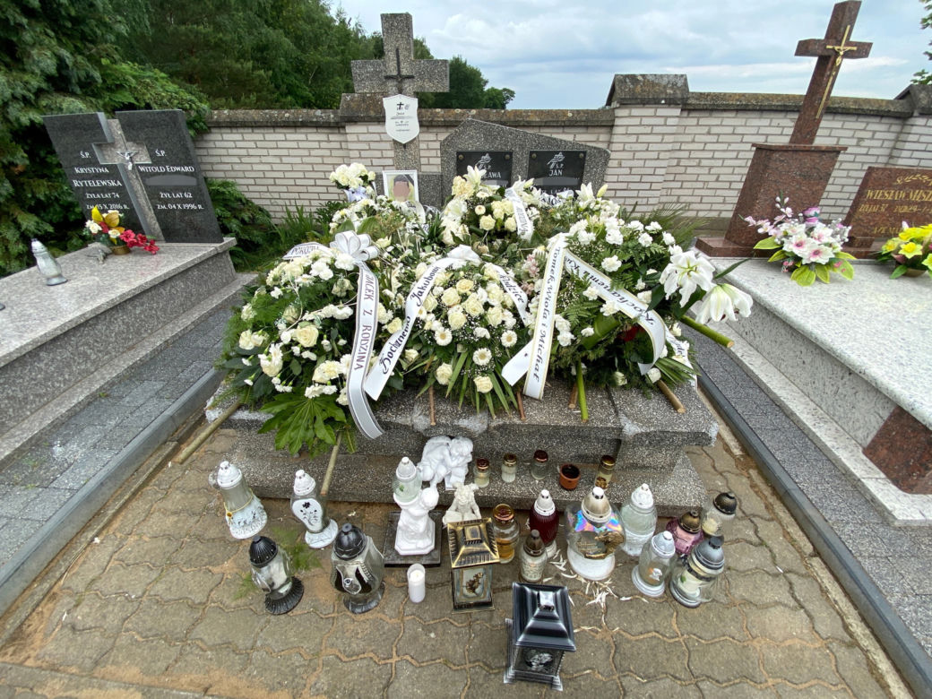 Grób poszukiwanego od grudnia 17-letniego Jakuba z Kupisk
