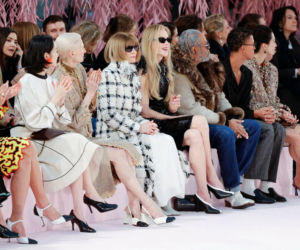 Gwiazdy na pokazie Chanel