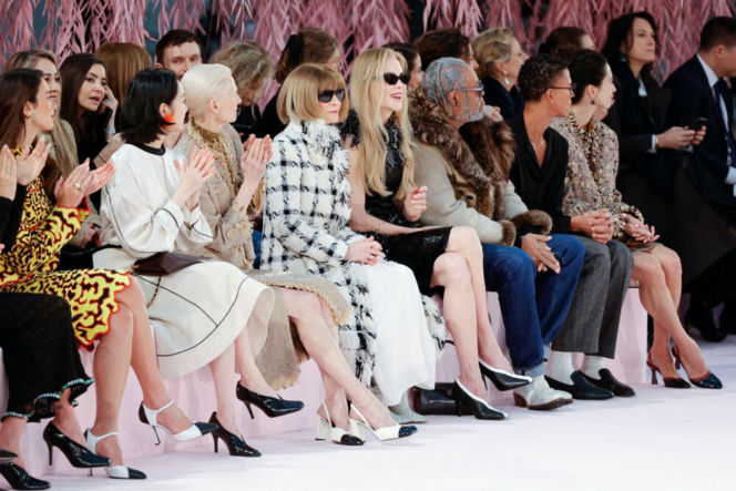 Gwiazdy na pokazie Chanel