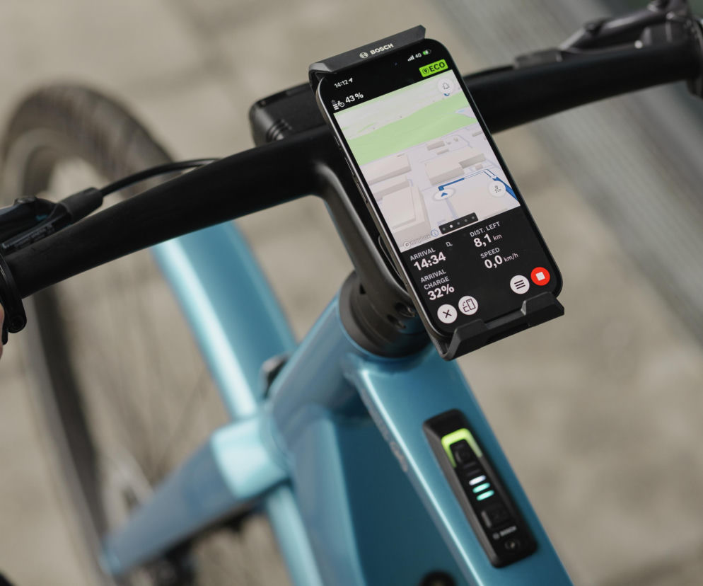 E-rowery z Bosch: Trick Check, puls i pionowy SmartphoneGrip