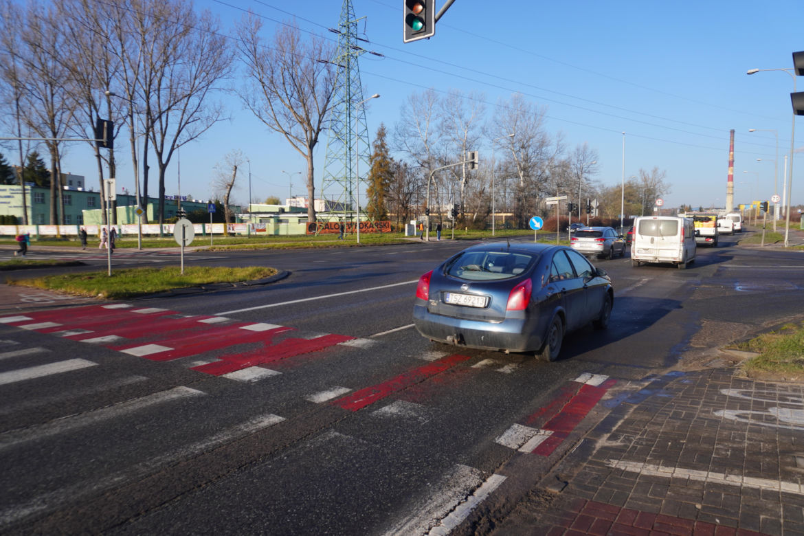 Ulica Łódzka w Kielcach