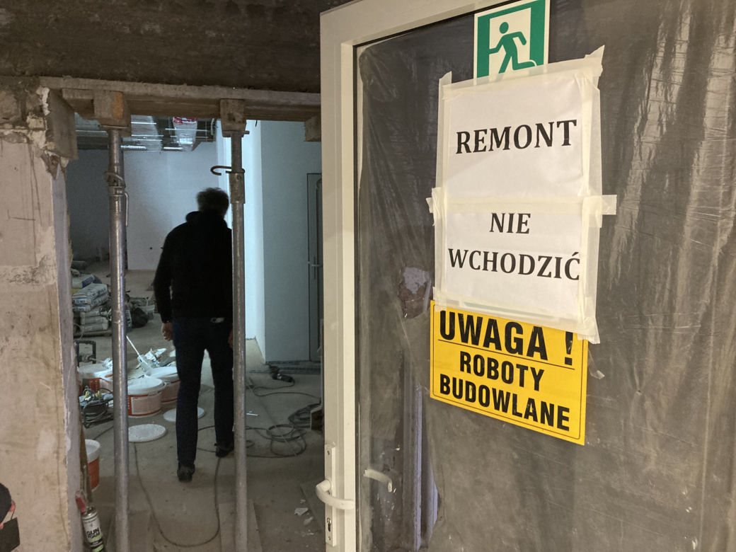 Remont Pałacu Młodzieży dobiega końca