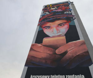 Ogromny mural w Skarżysku-Kamiennej