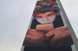 Ogromny mural w Skarżysku-Kamiennej