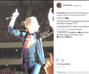 Znani na koncercie Rolling Stones w Warszawie