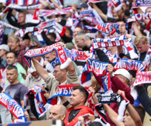 Górnik Zabrze - Lech Poznań: Zdjęcia kibiców i zawodników z meczu 8. kolejki PKO BP Ekstraklasy