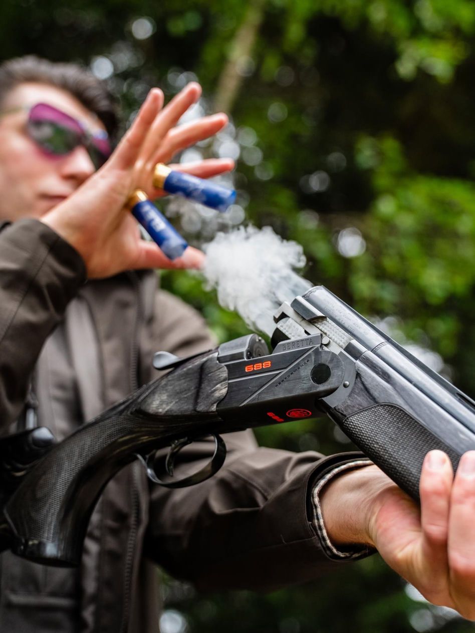 Strzelba Beretta w akcji