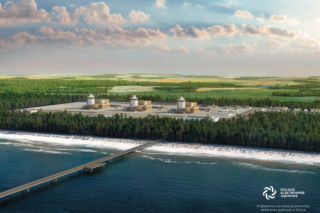 Atomowy plac budowy. Bechtel oficjalnie gospodarzem terenu pod atom. Rusza budowa 16 km dróg i zaplecza dla tysięcy pracowników