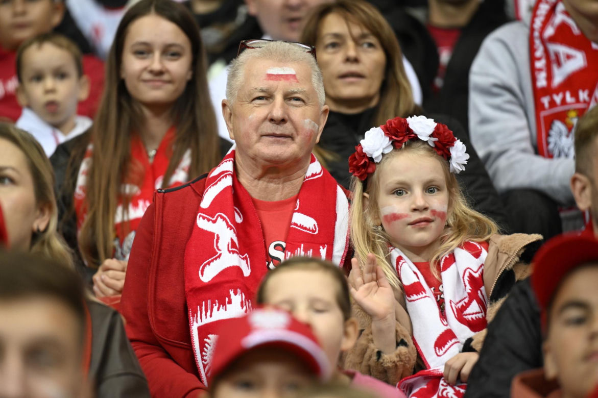 Tłumy kibiców na PGE Narodowym w Warszawie. Polska-Bośnia [ZDJĘCIA]