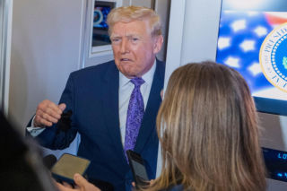 Zapytała Trumpa o badania lekarskie. Stracił nad sobą panowanie!