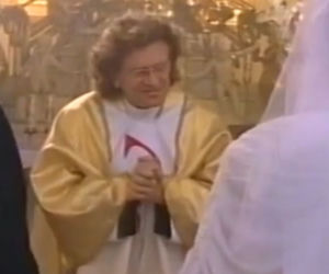 Ślub Władysława Lubicza i cioci Stasi - odcinek Koszmarny sen Pawła, Klan, 2002 rok