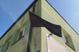 protest szpital w Iłży