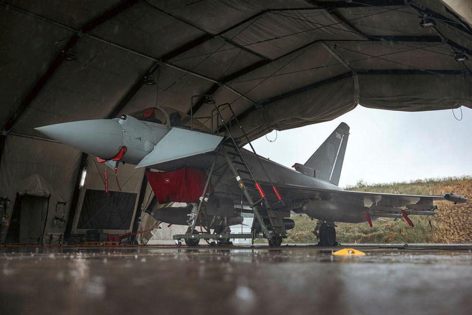 Brytyjski Eurofighter Typhoon