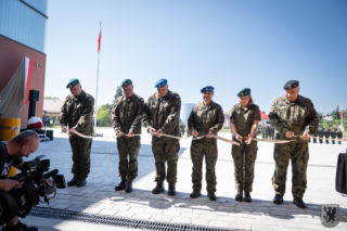 Nowa hala remontowa w Krośnie Odrzańskim otwarta. Zapewni serwis Leopardów i Rosomaków