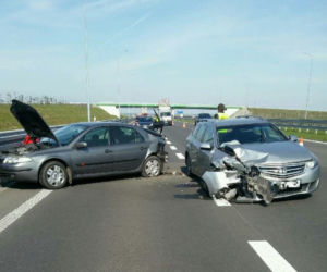 Wypadek na A4 na Podkarpaciu