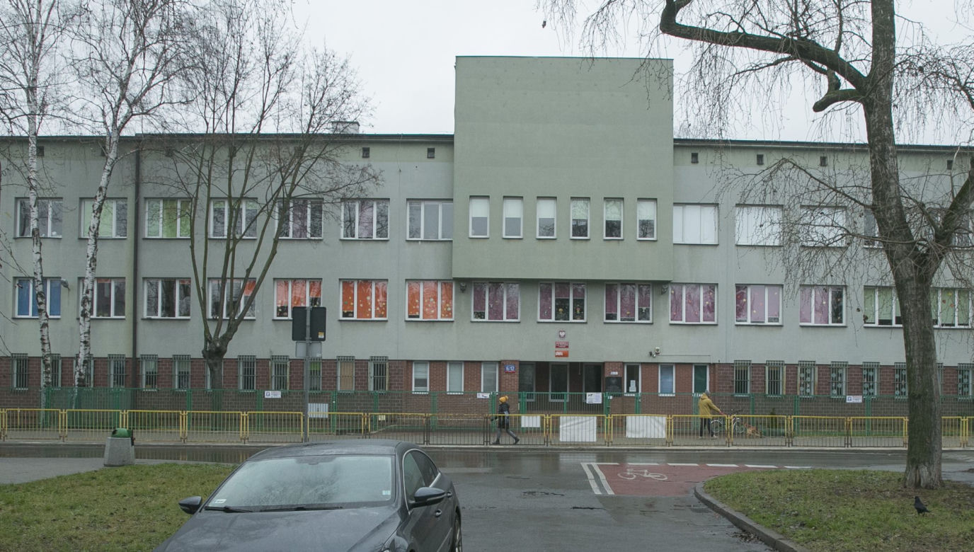Zamknięta szkoła przy ul. Boremlowskiej