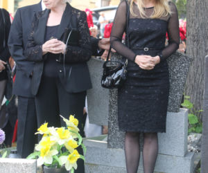OSTATNIE POŻEGNANIE HENRYKA LOSKI MĘŻA KRYSTYNY LOSKI I OJCA GRAŻYNY TORBICKIEJ.