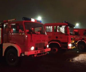 Oświęcim: Ogromny pożar w zakładach chemicznych