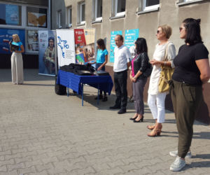 Nowy mural w Lesznie. Za wałki i pędzle chwycili uczniowie