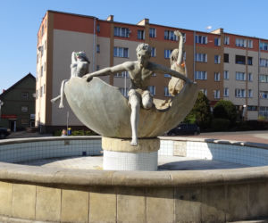 Zobaczcie jak w czasie pandemii wygląda fontanna w Sulęcinie. 