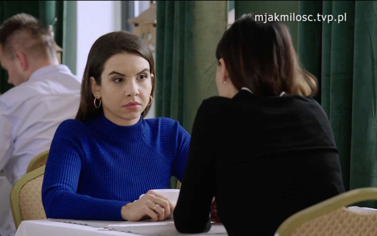 M jak miłość, odcinek 1726: Iza (Adriana Kalska), Aneta (Ilona Janyst)
