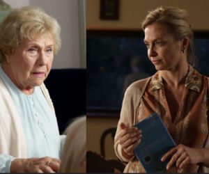 M jak miłość. Barbara (Teresa Lipowska), Ola (Magdalena Rembacz)