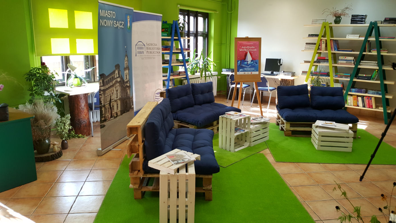 Wyremontowana czytelnia dla dzieci w Sądeckiej Bibliotece Publicznej