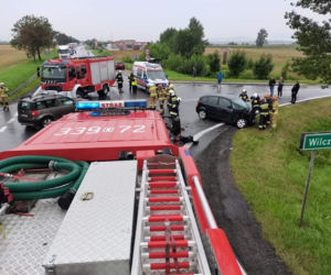 Groźny wypadek na krajowej „ósemce” pod Wrocławiem