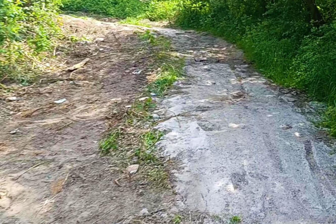 Mur między osiedlami w Szczecinie